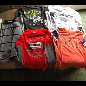 Lot of “5” Boys Long Sleeve Tops